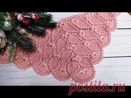 Очень красивая шаль ✨ Crochet shawl ✨