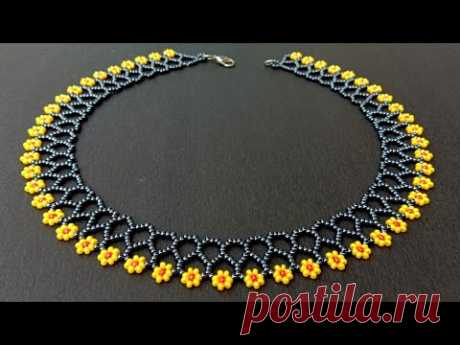 Flower Chain Necklace//How To Make Necklace At Home// Useful &amp; Easy
