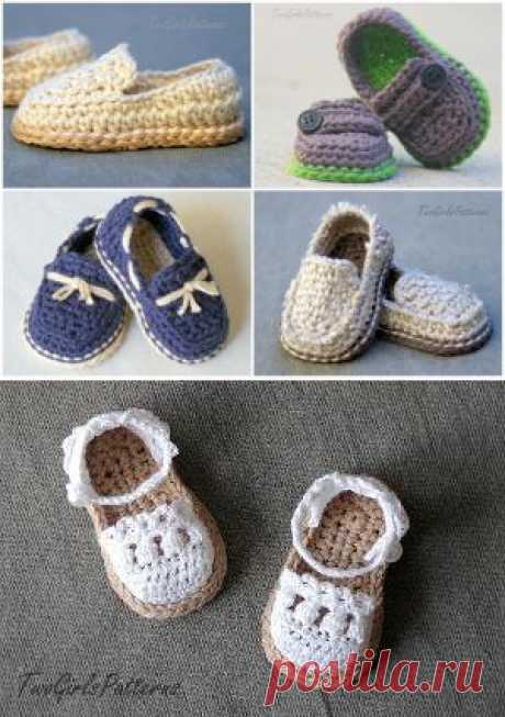 Lil Loafers Super Pack by TwoGirlsPattern | Crocheting Pattern