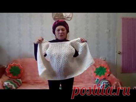 Жилетка из кавказкой пряжи.