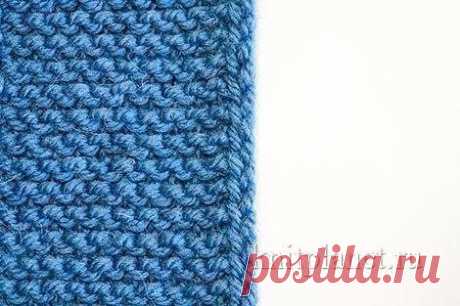 ​Утолщенный край для шарфа и планок вязаного изделия — Сделай сам, идеи для творчества - DIY Ideas