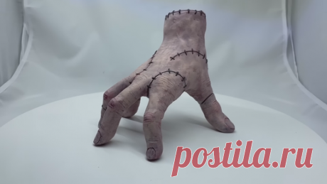Крафт Коннект | Реалистичная зомби-рука из "Уэнсдэй" в натуральную величину | "Семейка Аддамс" | DIY