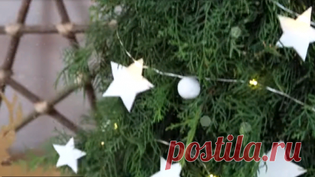 Делаем новогоднюю ёлку из хвойных веток - Ярмарка Мастеров - ручная работа, handmade