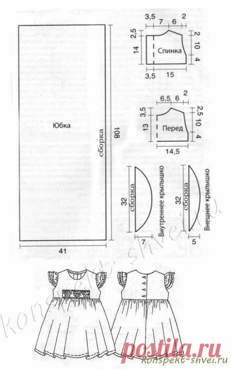 Выкройка детского платья новорожденных: 5 тыс изображений найдено в Яндекс.Картинках