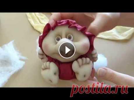 Кукла неваляшка из колготок, из капрона. Doll from stocking, Roly-poly doll. Кукла неваляшка из капроновых колготок. Чулочная техника. Doll from stocking, Roly-poly doll. #куклы_из_капрона #natalyhandmade. Подробности читать зд...