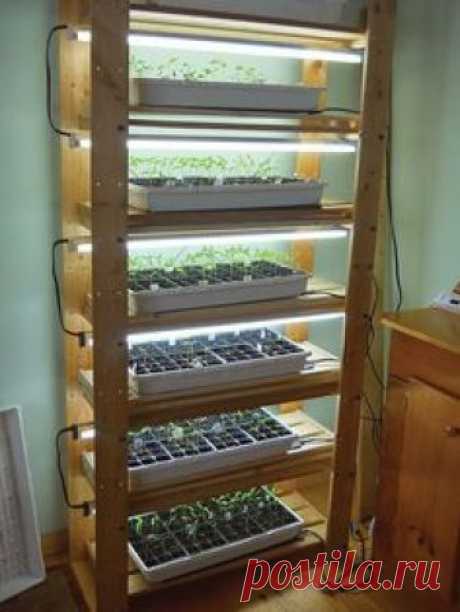 Bracing at the top and bottom only. Features a lot of brackets, because some trays might need a &quot;greenhouse&quot; and thus require more vertical space than trays which don't need the greenhouse.