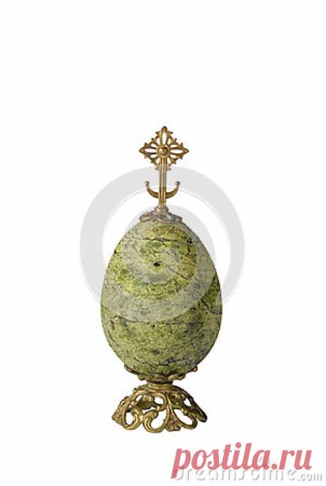 Jewel Malachite Egg Stock Photo - Image: 86796753