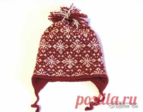 Ravelry: Hat So Snow / Шапка Так Снежно pattern by Tatiana Rovenskaya