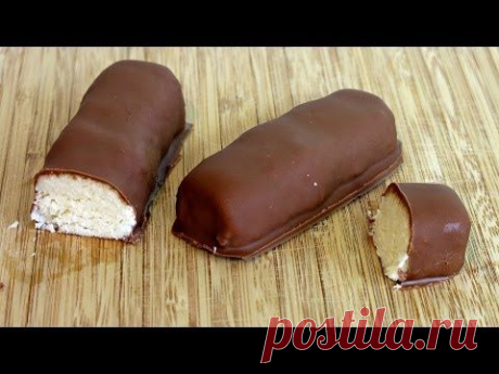 HOW TO MAKE BOUNTY BARS - YouTube