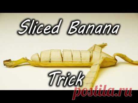 Sliced Banana Trick - YouTube