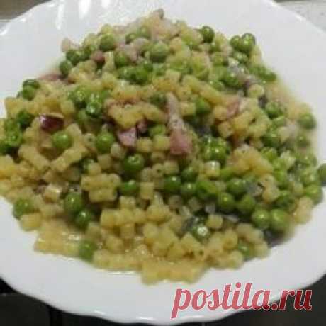 Ricetta Pasta e piselli - La Ricetta di GialloZafferano