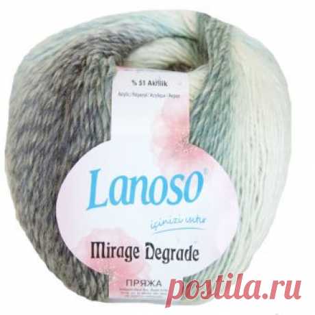 сайт: САДОВОД. Пряжа lanoso Mirage Degrade 861