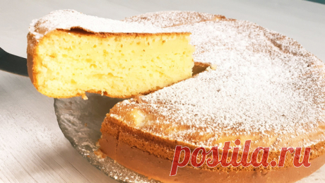 Сметанник - пирог-бисквит – пошаговый рецепт с фотографиями