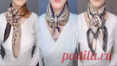 20 Ways To Wear a Scarf + How-To Tips