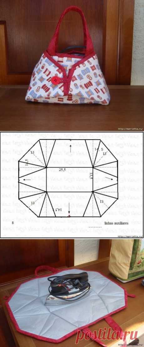 Сумка для утюга и для глажки / Прочие виды рукоделия / Другие виды рукоделия