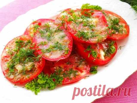 Маринованные помидоры по-итальянски за 30 минут — Мой милый дом