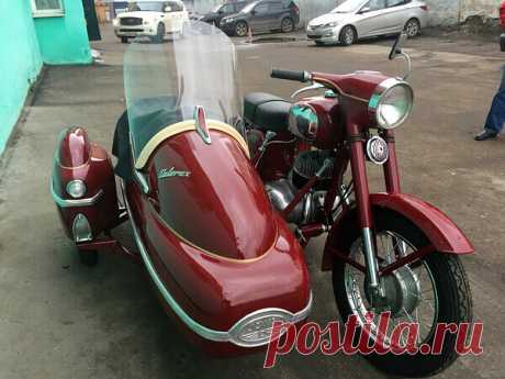 Старушка покорившая СССР, самый красивый из мотоциклов марки Ява, Ява 350
