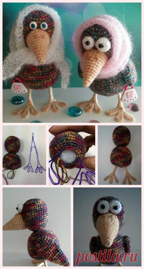 Confused Bird Amigurumi-Tutorial