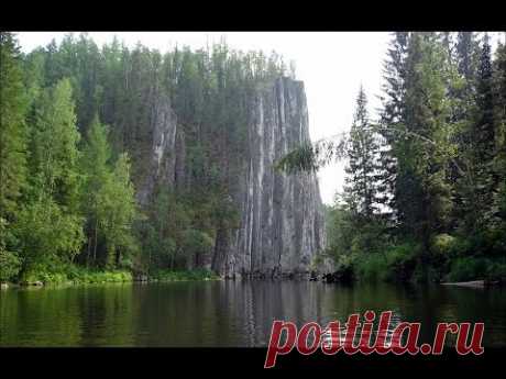 Река Ивдель  Северный Урал  Июль 2016