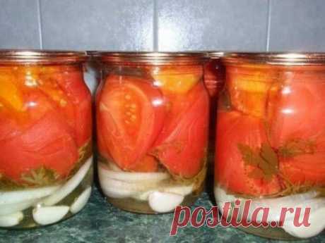 Салатные помидоры на зиму - рецепт с фото / Простые рецепты