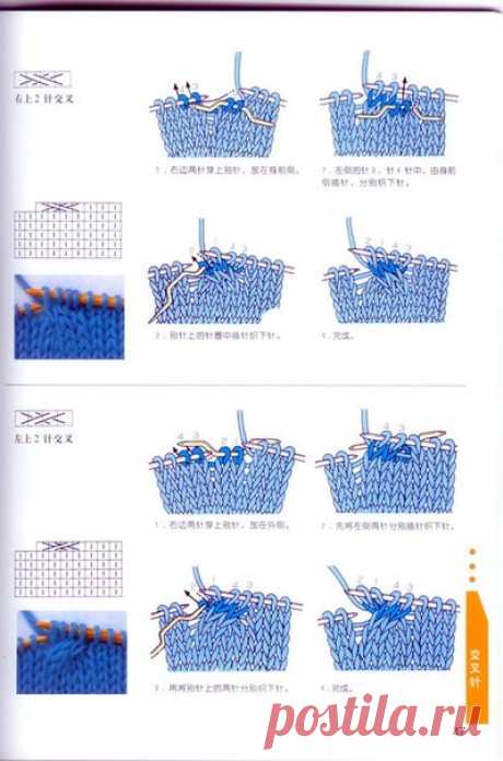 Обозначения японских журналов по вязанию спицами: часть 4