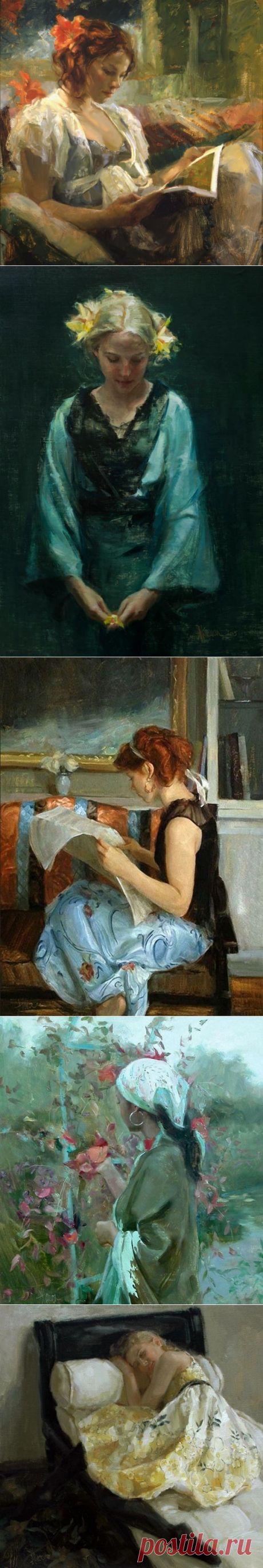 Художник Johanna Harmon. Симфония чувств и света