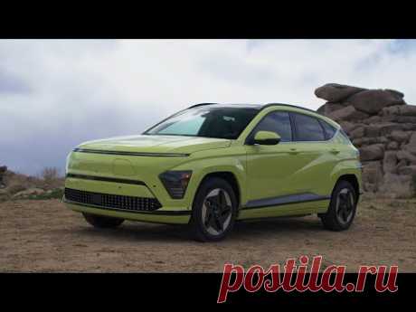 Hyundai Kona Electric 2024: электрический кроссовер второго поколения