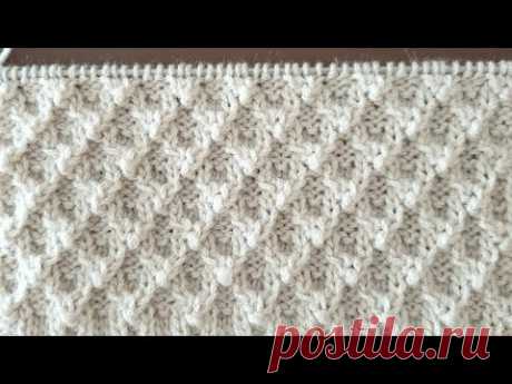 3 D.li kabartmalı  örgü modeli #Knitting Pattern cardigans sweater