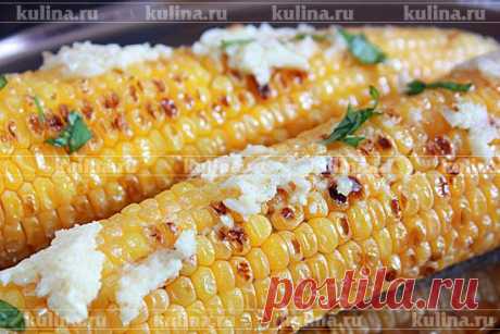 Кукуруза на гриле с копченым сыром – рецепт приготовления с фото от Kulina.Ru