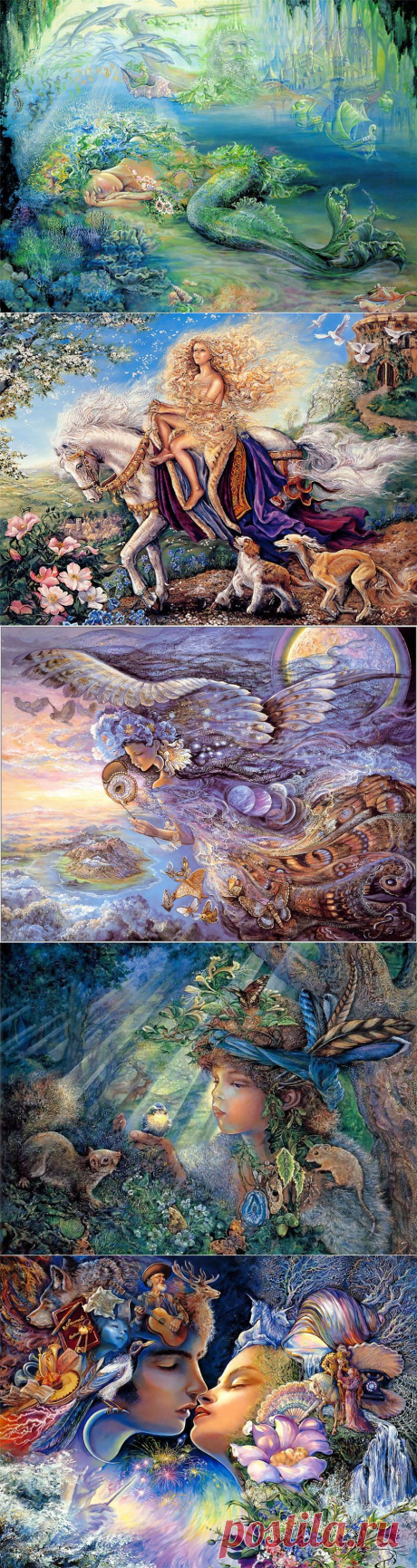 Волшебный мир Josephine Wall.