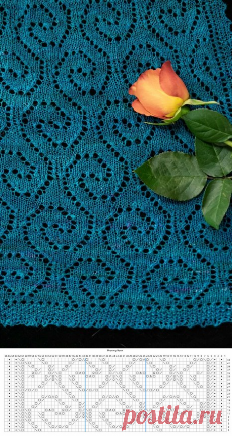 Нашла очень красивые узоры для вязания спицами (25 схем) – делюсь! (Вязание спицами) – Журнал Вдохновение Рукодельницы