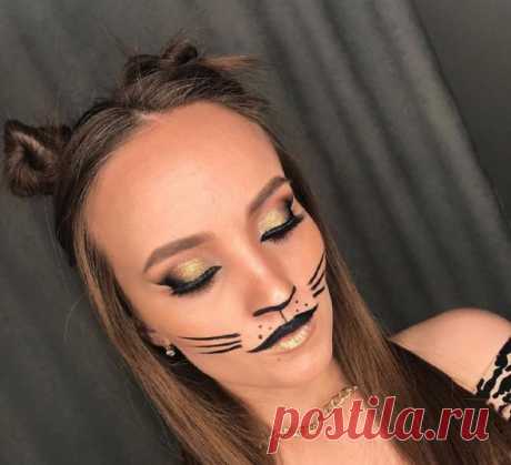 Милый макияж на Хэллоуин: красивые и нежные идеи для девушек