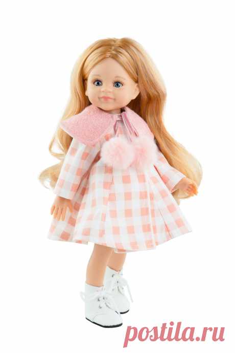 Кукла Кончита в платье с воротником и пушистыми помпонами, 32 см 04490 от Paola Reina за 6 152 руб. Купить в официальном магазине Paola Reina
