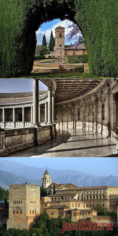 Роскошный дворец Альгамбра — Вокруг Мира