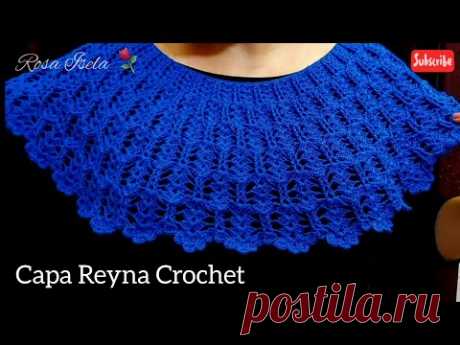 Capa Reyna Crochet o Blusa Talla G/XL