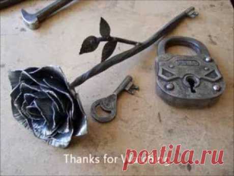 Forged Rose Key! — Pryor Armour Emporium