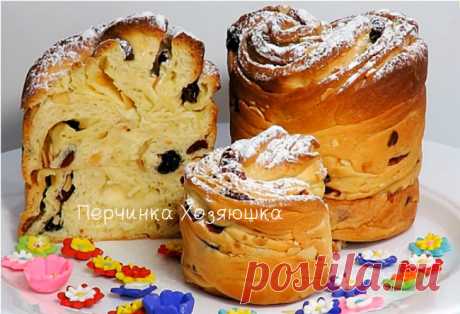 Кулич Краффин (Easter Cake Cruffin) - Vypechka.Perchinka Hozyayushka.ru
