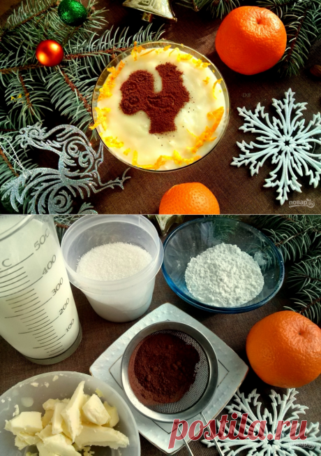 Новогодний десерт &quot;Петушок&quot; - пошаговый рецепт с фото на Повар.ру