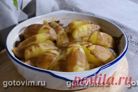 Печеный картофель с горчично-медовой заправкой. Фото-рецепт / Готовим.РУ
