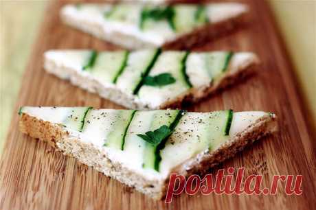 Зеленый бутерброд — Кулинарная книга - рецепты с фото