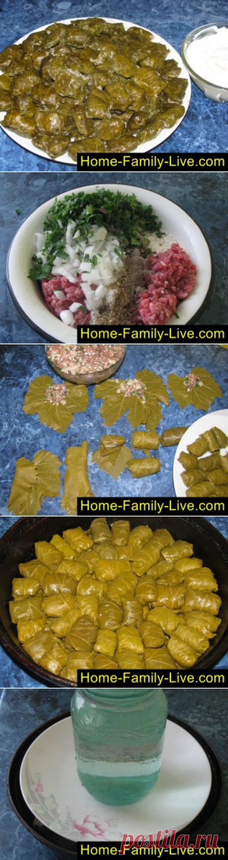 Долма/Сайт с пошаговыми рецептами с фото для тех кто любит готовить