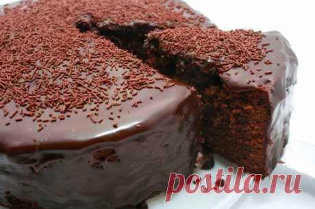 Торт «Шоколадное наслаждение» / Простые рецепты