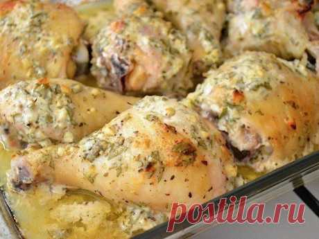 Как приготовить курица в маринаде по-гречески - рецепт, ингридиенты и фотографии