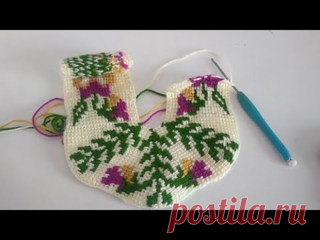 (3video)#patikmodelleri #tunusişipatikmodelleri #keşfet #knitting #pinterest #aboneol ##örgü