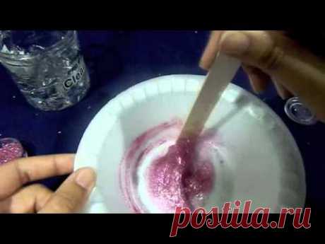 How to make Glitter Mendhi by Roshni