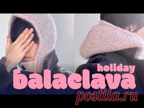 [튜토리얼_파트2] 🎄홀리데이 바라클라바 함께 떠요! ⎜Part2. Holiday Balaclava
