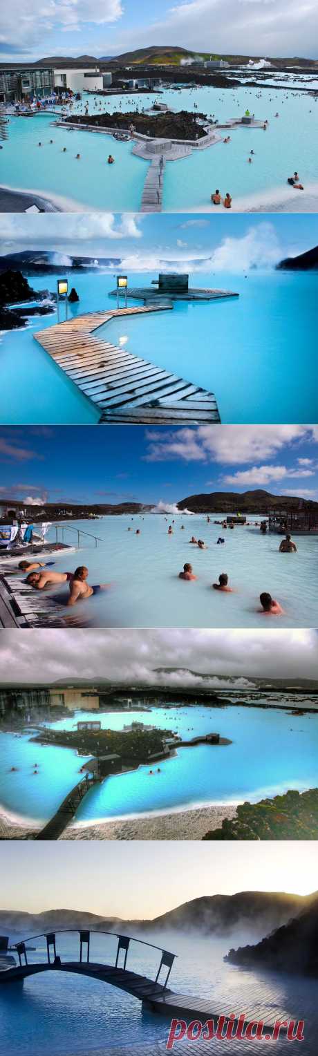 Голубая лагуна, Исландия (Blue Lagoon, Iceland) | Удивительное и смешное в картинках