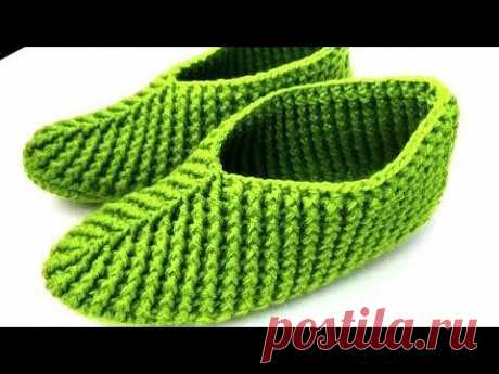 ТАПОЧКИ-СЛЕДКИ КРЮЧКОМ.ЛЕГКО И КРАСИВО!  ПОШАГОВЫЙ МАСТЕР-КЛАСС.CROCHET SIMPLE SLIPPERS.TUTORIAL В этом видео мы будем вязать красивые следки-тапочки-балетки крючком. Свяжет даже начинающая рукодельница!*Моя эл. почта для сотрудничества- olenka.krivenkov...