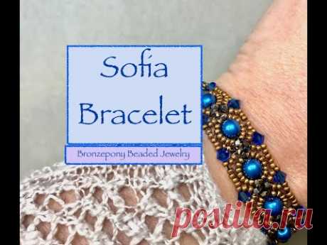 Sofia Bracelet - Bronzepony Beaded Jewelry