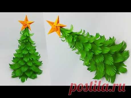 DIY Paper Christmas Tree | How to Make a 3D Christmas Tree | Crafts Tutorial